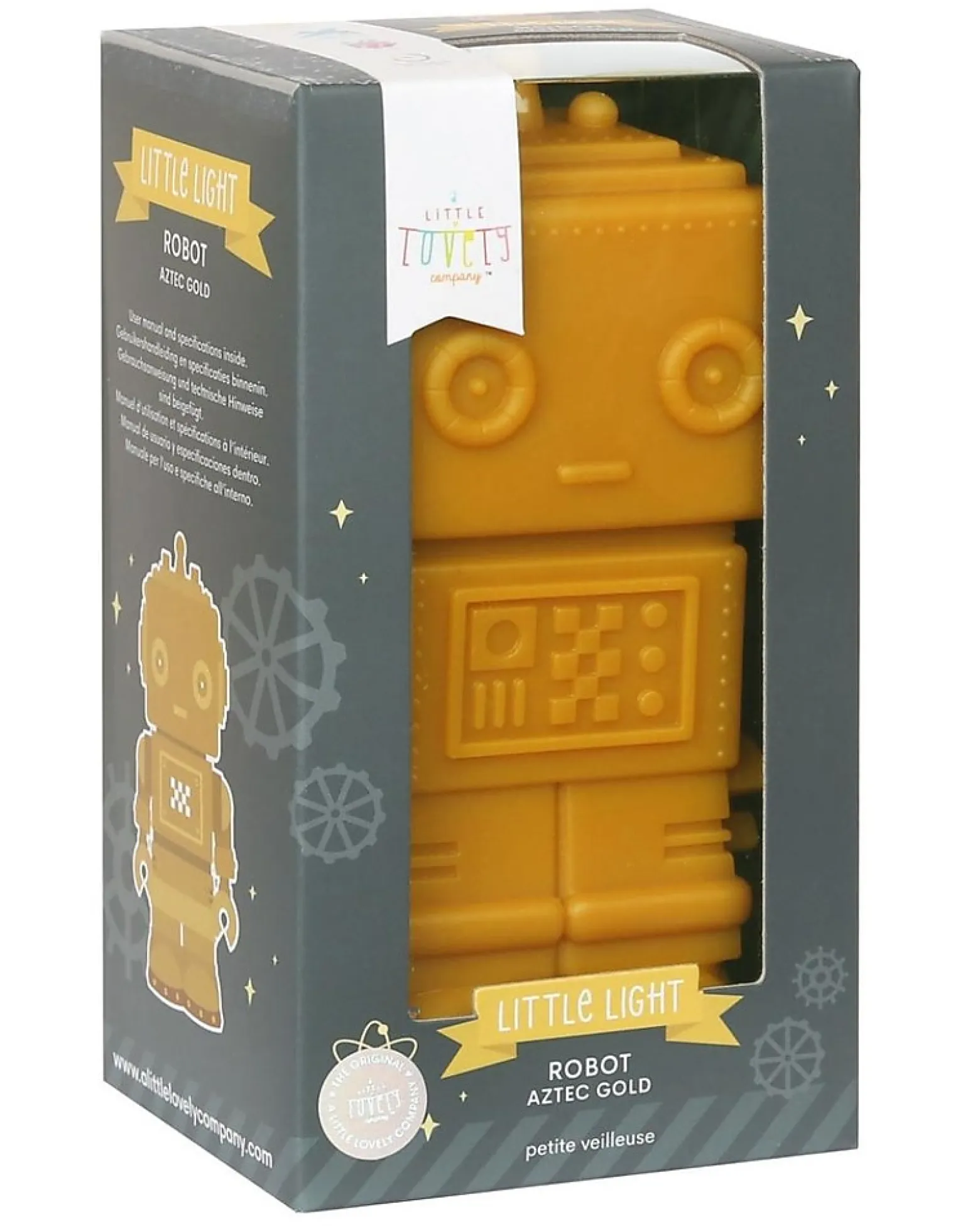 Luce Piccola LED - Robot - Aztec Gold