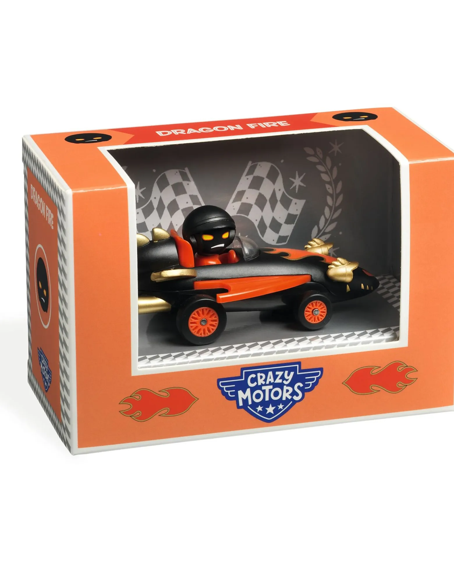 Macchinina Dragon Fire - Crazy Motors - in Metallo