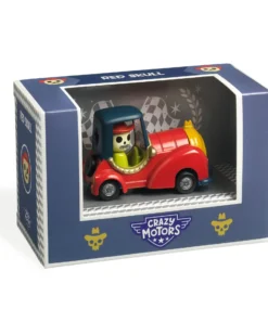Macchinina Red Skull - Crazy Motors - in Metallo