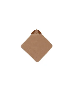 Mantellina da Bagno in Spugna - Con Cappuccio - 75x75cm - Diego - Cane
