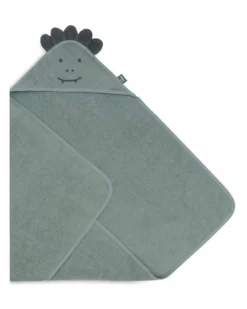 Mantellina da Bagno in Spugna - Con Cappuccio - 75x75cm - Jungle Jambo - Coccodrillo