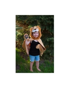 Mantello Leone - Marrone Chiaro - 2/3 Anni