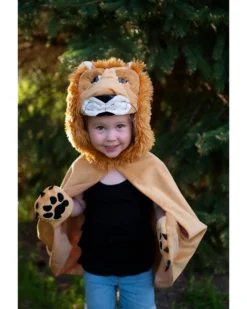 Mantello Leone - Marrone Chiaro - 2/3 Anni
