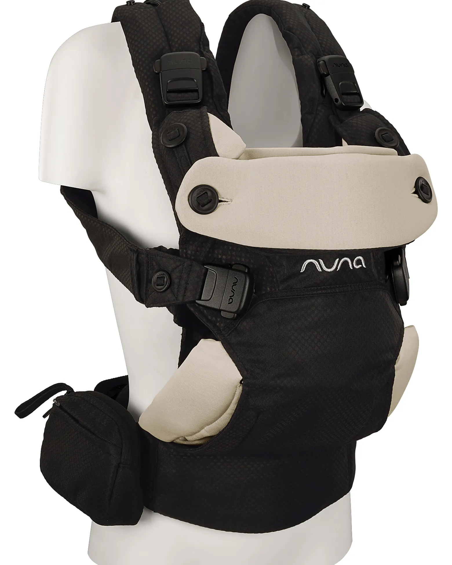 Marsupio Ergonomico 4-in-1 - Cudl Clik - Caviar