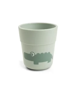 Mini Bicchiere Foodie - Croco Verde - Cipria - 100% PP Alimentare