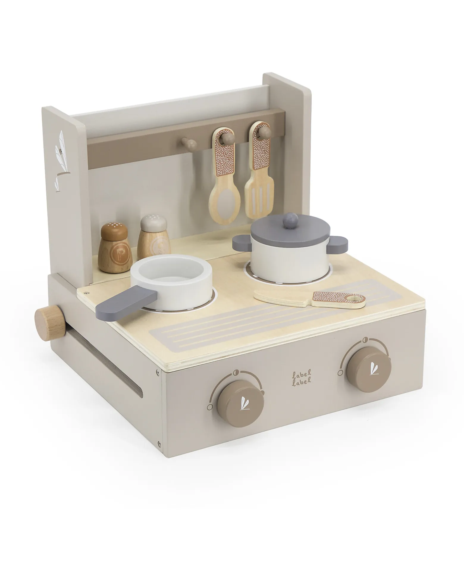 Mini Cucina Pieghevole in Legno FSC - Beige - 36+ m