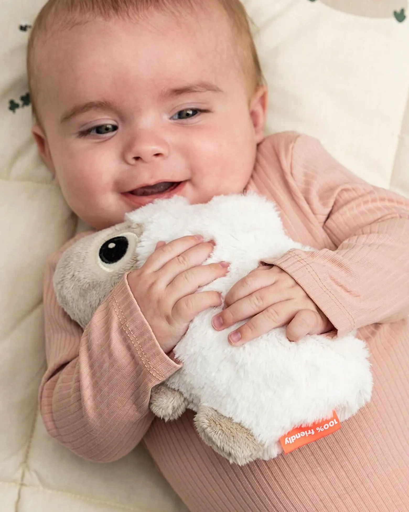 Mini Peluche Sheepy - Sabbia - Super Morbido - 3m+