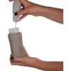 Mixer per Latte in Polvere - Grigio - Pratico e Compatto