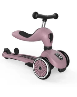 Monopattino a Triciclo con Barra di Spinta Highwaykick 1 Push and Go - Wildberry