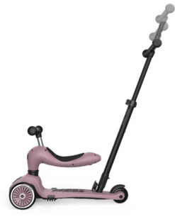 Monopattino a Triciclo con Barra di Spinta Highwaykick 1 Push and Go - Wildberry