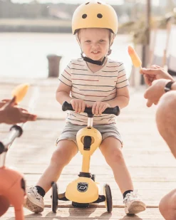Monopattino e Triciclo 2in1 Highwaykick 1 - Giallo Limone - Da 1 a 5 anni