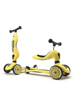 Monopattino e Triciclo 2in1 Highwaykick 1 - Giallo Limone - Da 1 a 5 anni