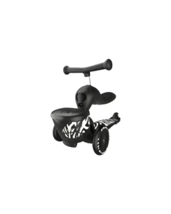 Monopattino e Triciclo 2in1 Highwaykick 1 Lifestyle - con Portaoggetti - Zebra - Da 1 a 5 anni