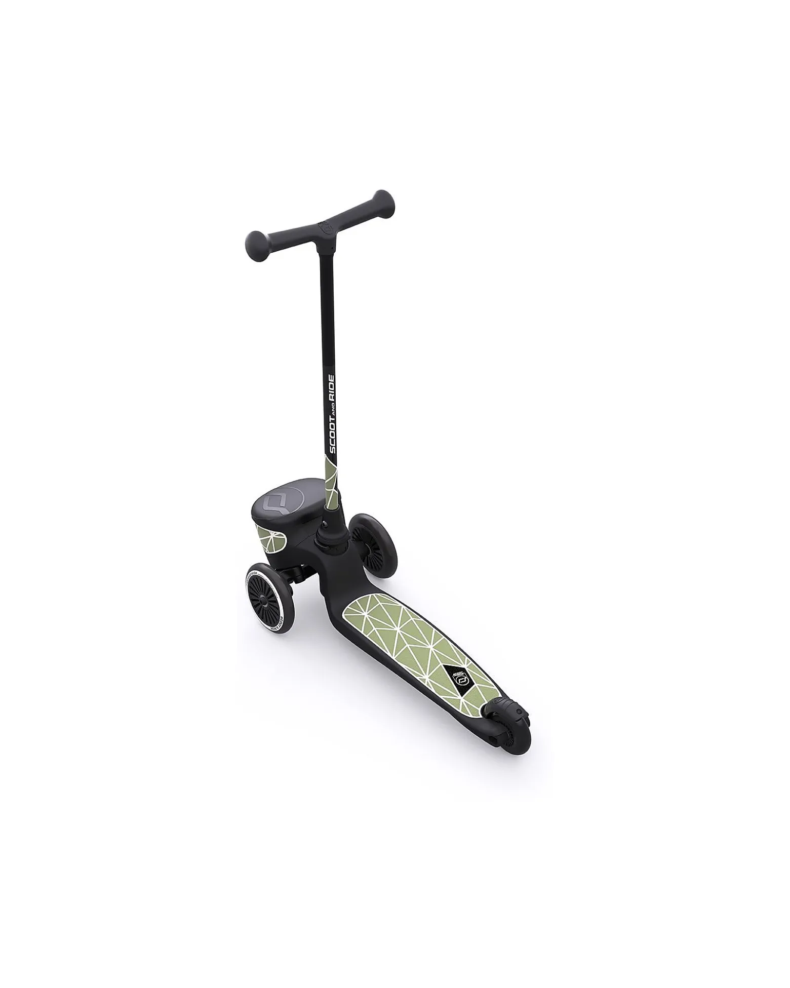 Monopattino HWK2 Lifestyle - Linee Verdi - 2 ai 5 anni - Fino a 50kg!