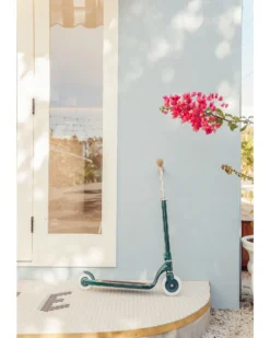 Monopattino Maxi con Cestino Removibile - Verde - da 6 Anni Fino a 100 kg
