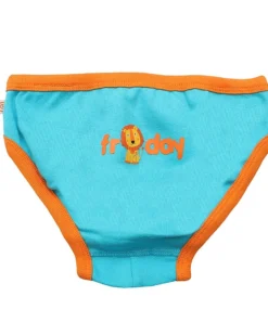 Mutandine Bambino Giorni della settimana - Pacco da 7 - 100% Cotone organico