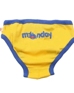 Mutandine Bambino Giorni della settimana - Pacco da 7 - 100% Cotone organico
