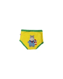 Mutandine Imbottite da Apprendimento - Maritime Mates - Bimbo - Pacco da 3 - 100% Cotone Bio