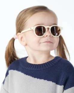 Occhiali da Sole Keyhole - Sweet Cream - Lenti Ambra - 100 % Protezione UV