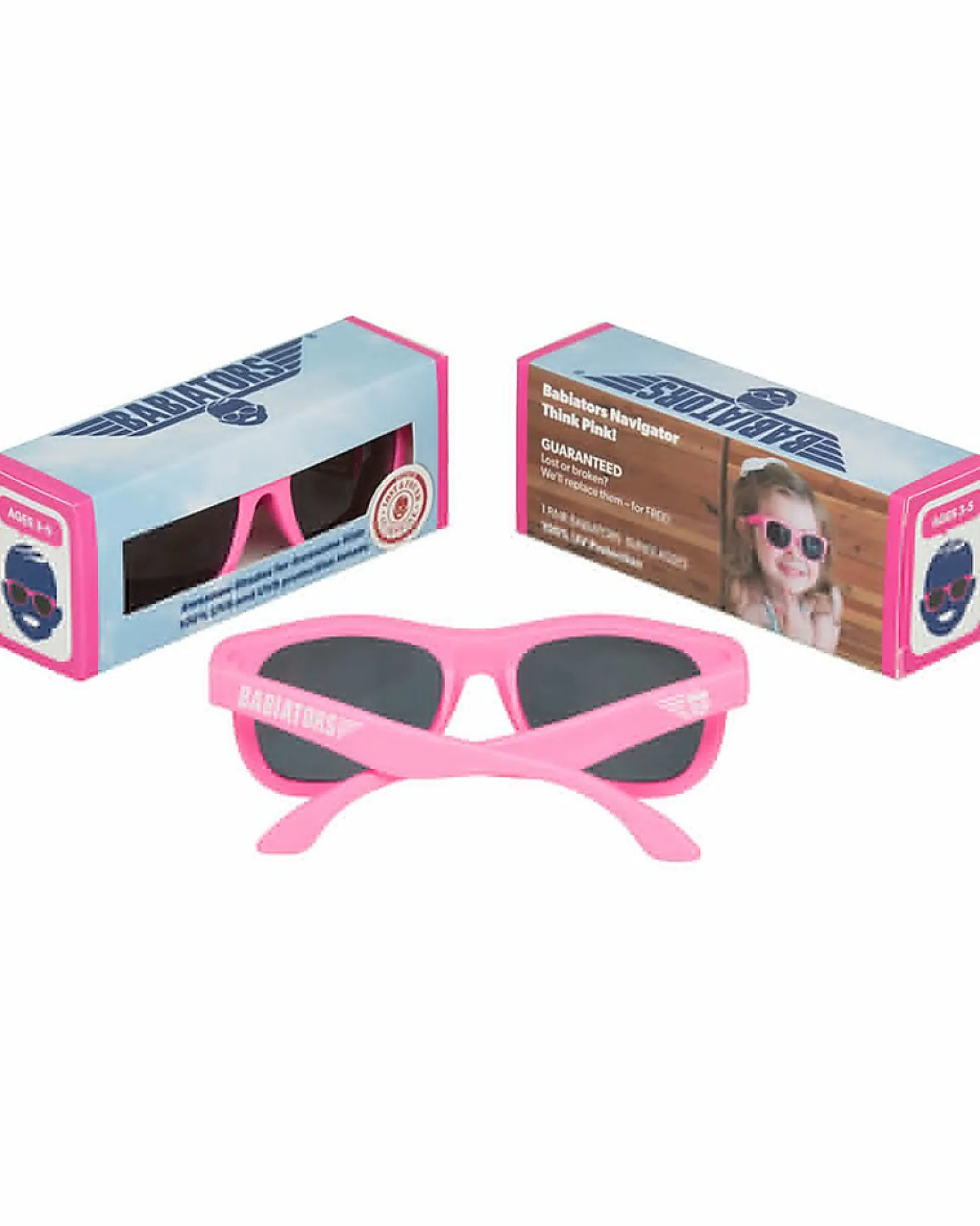 Occhiali da Sole Original Navigators - Think Pink - 100% Protezione UV - GARANZIA 1 ANNO Lost&Found