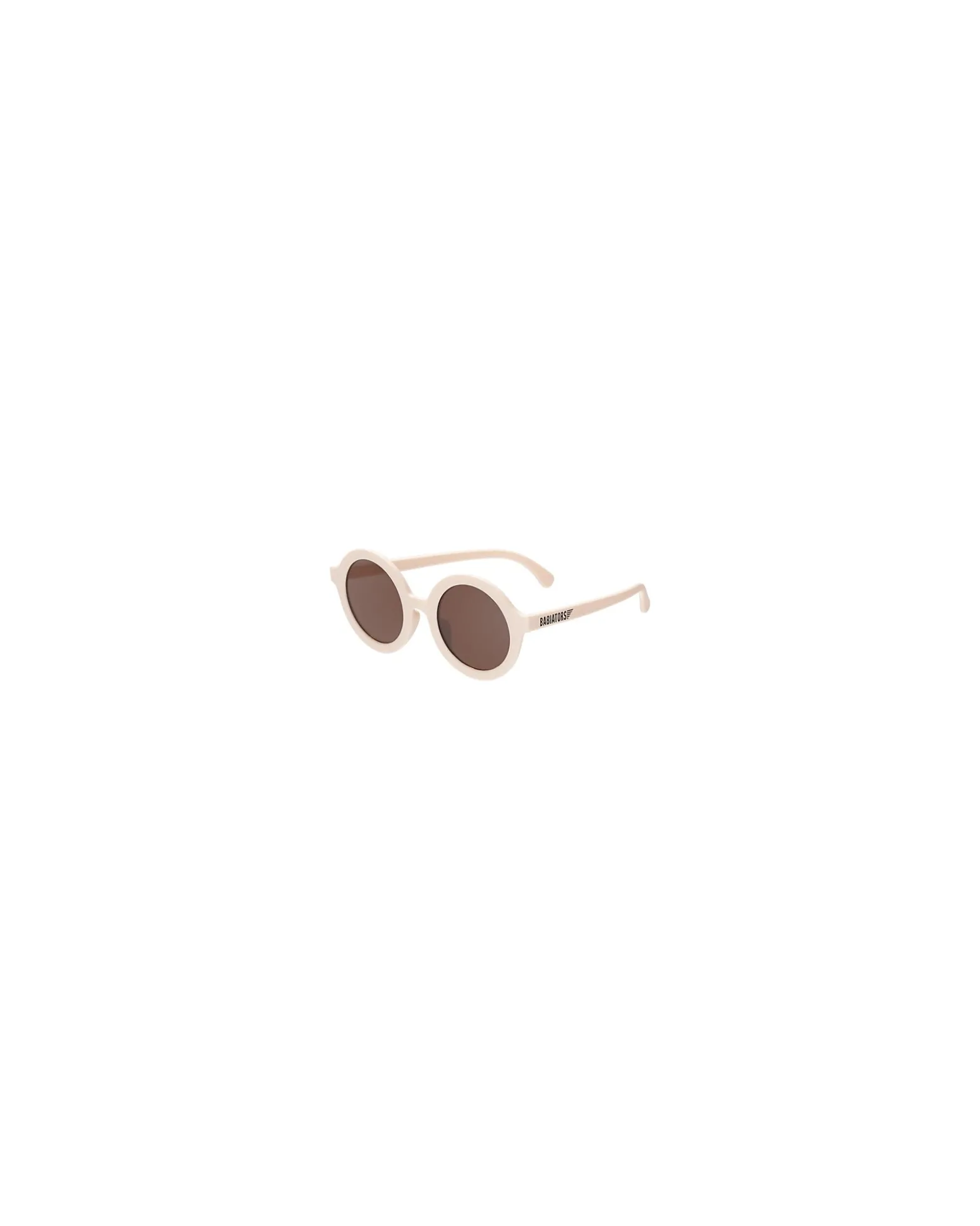 Occhiali da Sole Original Round - Sweet Cream - Lenti Ambra - 100% Protezione UVA e UVB