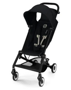 Passeggino Agis - Magic Black - Telaio Nero - dai 6 mesi ai 4 anni - Compatibile con il Bagaglio a Mano