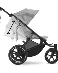 Passeggino Avi Spin - Fog Grey - Tre Ruote All-Terrain