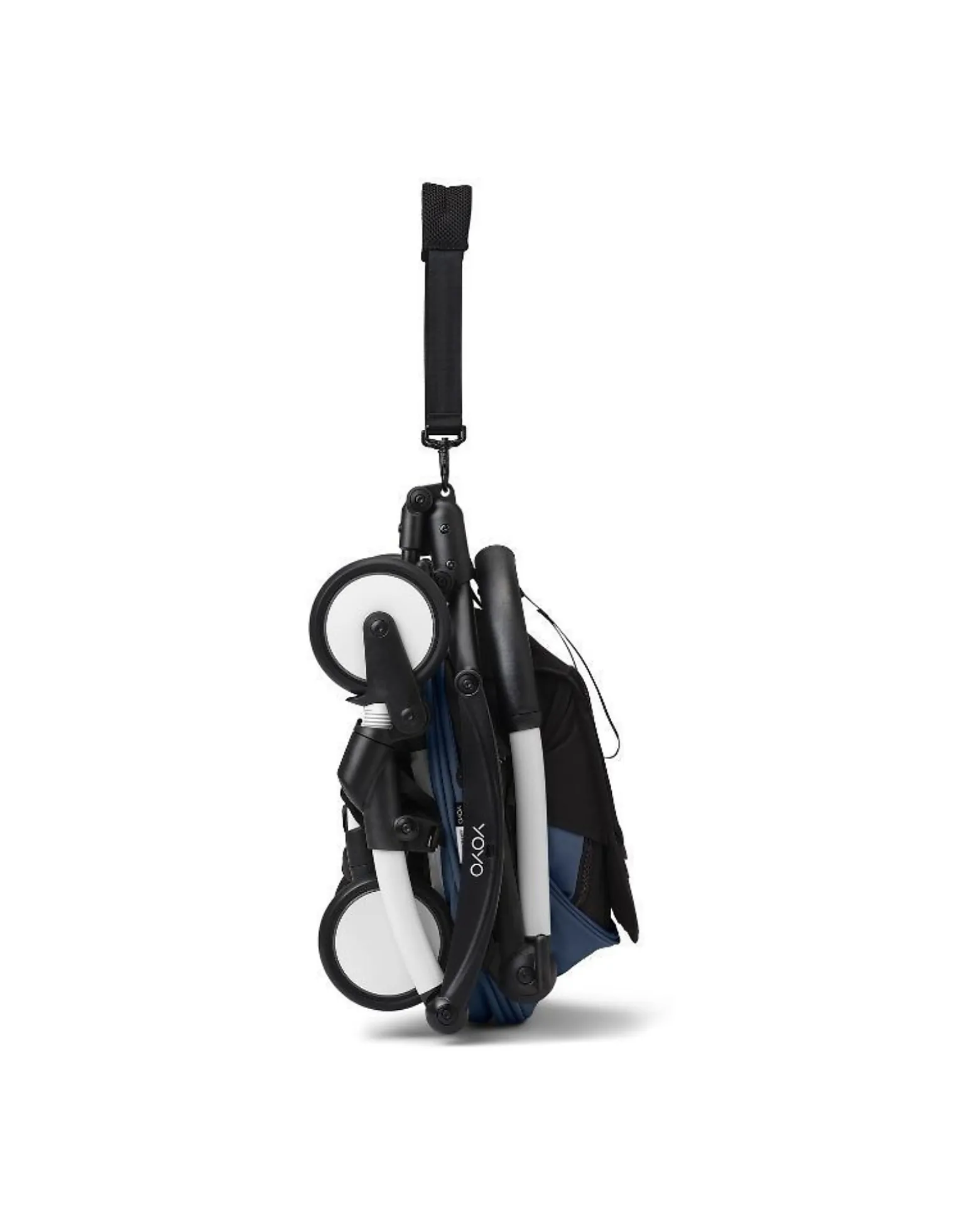 Passeggino Duo YOYO3 Air France Blue - Telaio Bianco - Seduta 6+ e Kit Neonati 0+