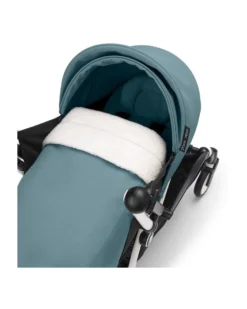 Passeggino Duo YOYO3 Aqua - Telaio Bianco - Seduta e Kit Neonato 0+