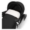 Passeggino Duo YOYO3 Nero - Telaio Bianco - Seduta e Kit Neonato 0+