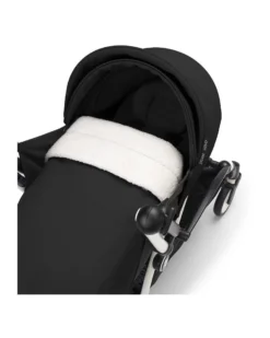 Passeggino Duo YOYO3 Nero - Telaio Bianco - Seduta e Kit Neonato 0+