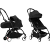 Passeggino Duo YOYO3 Nero - Telaio Nero - Seduta e Kit Neonato 0+