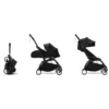 Passeggino Duo YOYO3 Nero - Telaio Nero - Seduta 6+ e Kit Neonati 0+