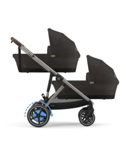 Passeggino Elettrico E-Gazelle S - Chocolate Brown - dalla Nascita ai 4 Anni - Multifunzionale