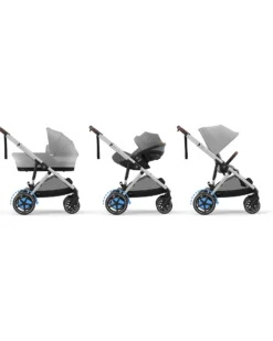 Passeggino Elettrico E-Gazelle S - Mid Grey - dalla Nascita ai 4 Anni - Multifunzionale