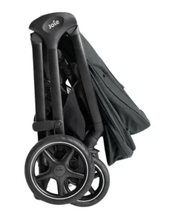 Passeggino Finiti 4 in 1 - Ebony - Parapioggia e Adattatori Inclusi