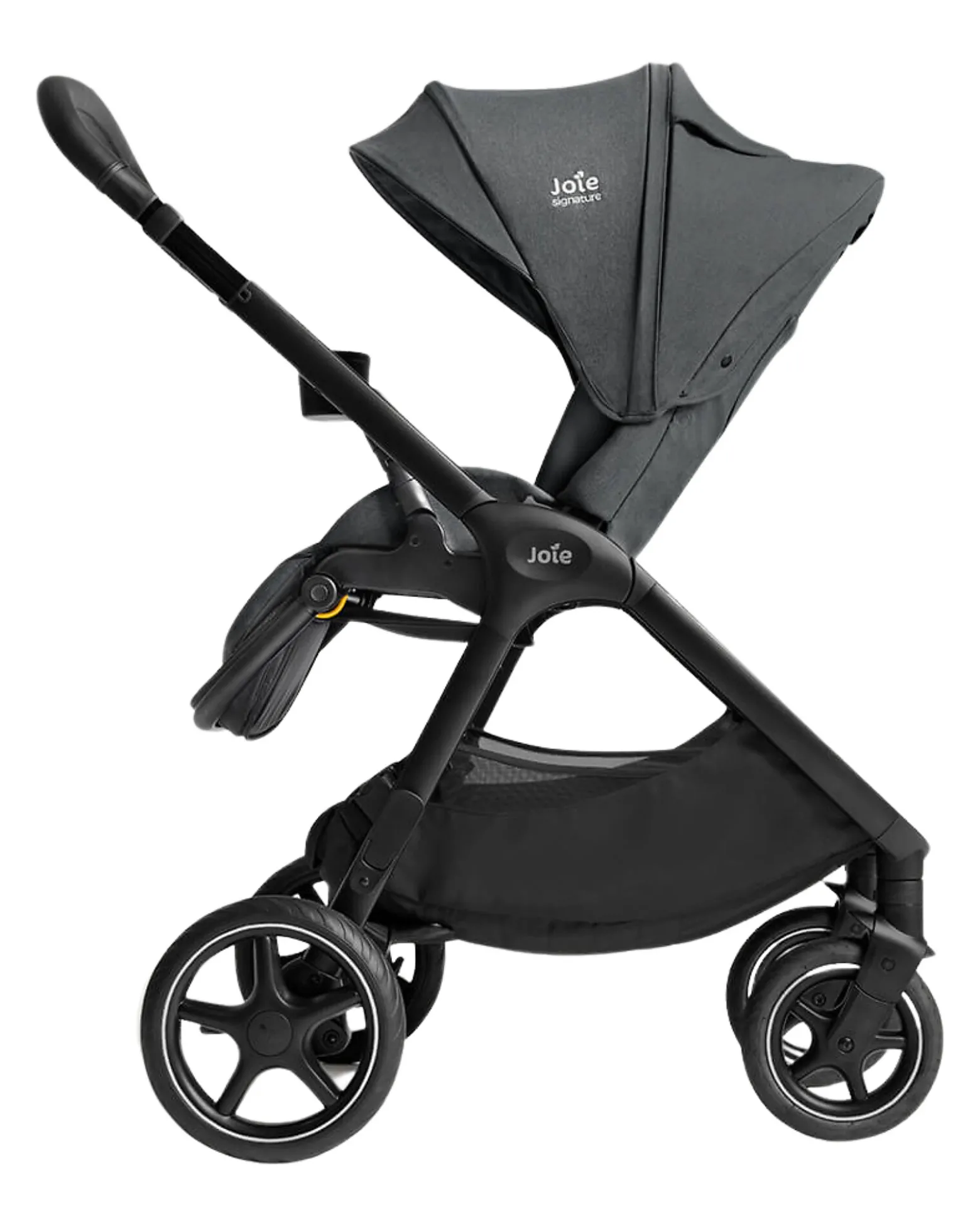 Passeggino Finiti 4 in 1 - Ebony - Parapioggia e Adattatori Inclusi