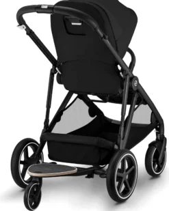 Passeggino Gazelle S - Nero-Moon Black - dalla Nascita ai 4 Anni - Multifunzionale