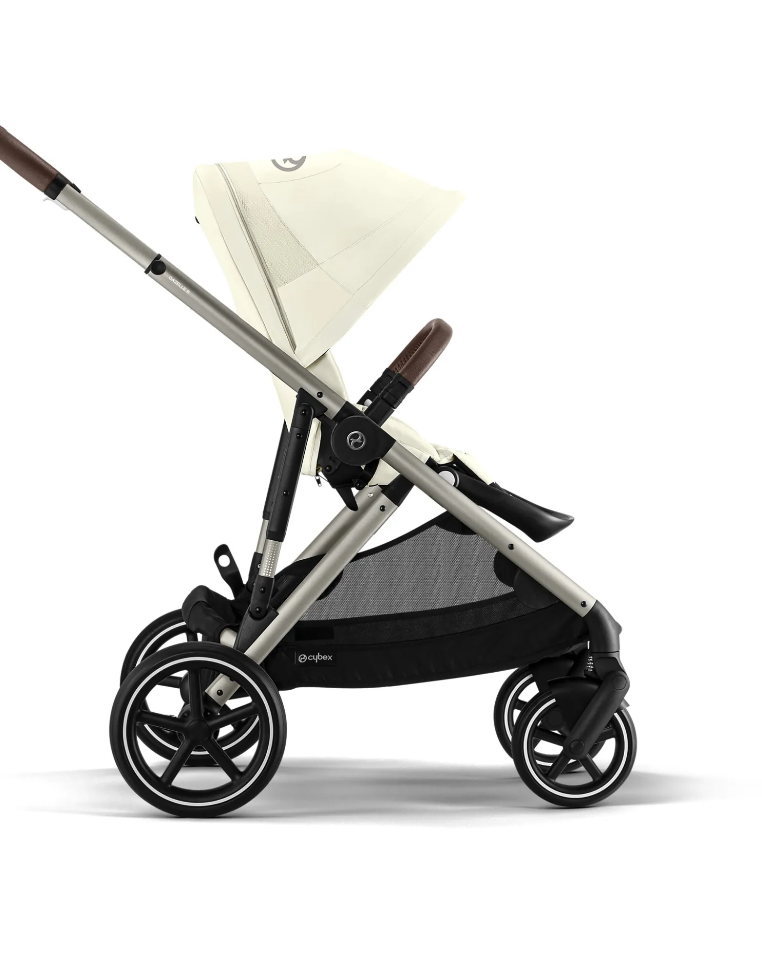 Passeggino Gazelle S - Seashell Beige - dalla Nascita ai 4 Anni - Multifunzionale