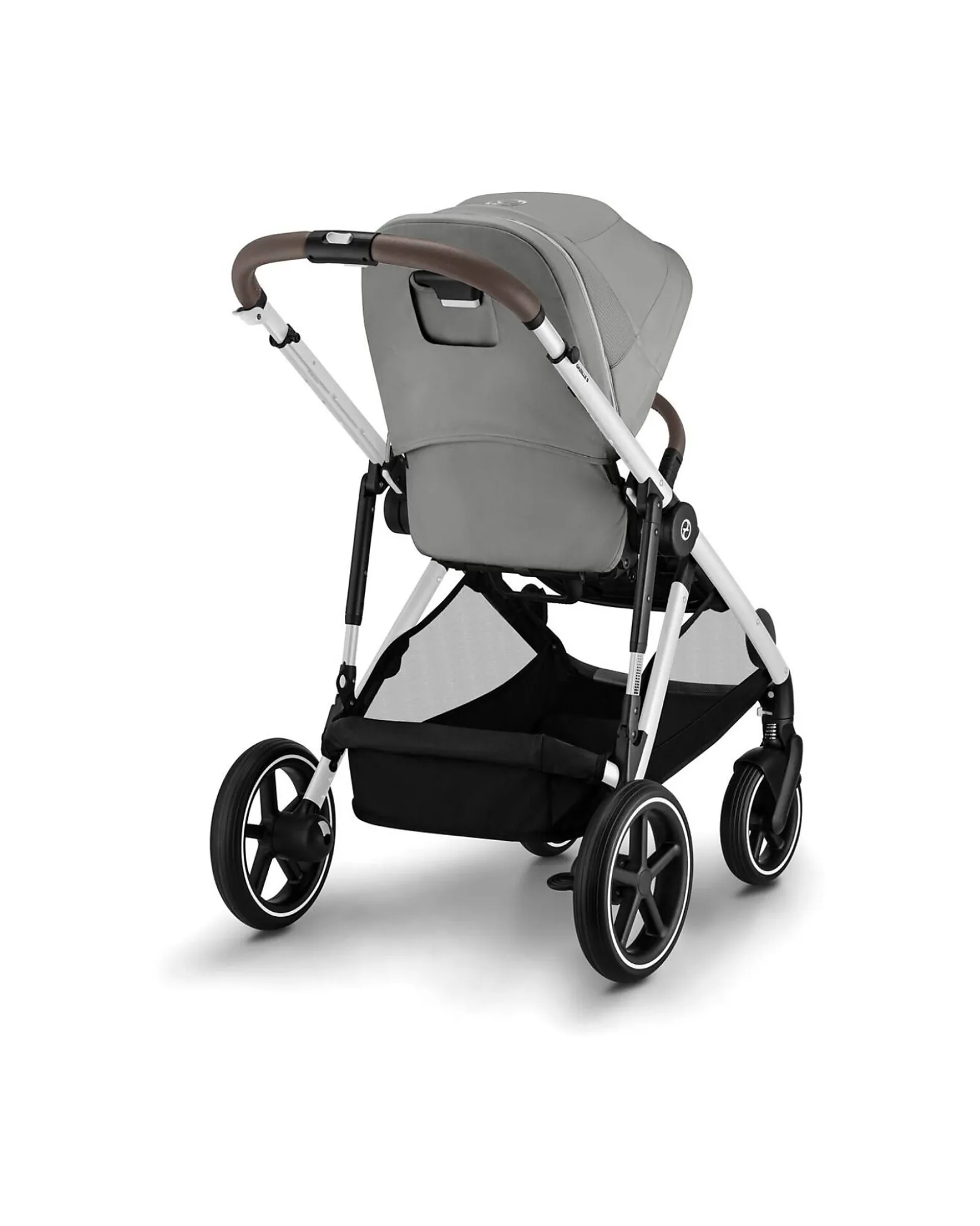 Passeggino Gazelle S - Telaio Argento - Stone Grey - dalla Nascita ai 4 Anni - Multifunzionale