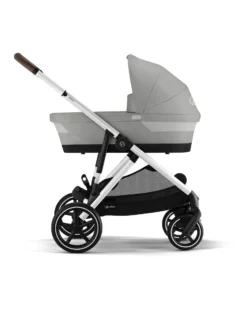 Passeggino Gazelle S - Telaio Argento - Stone Grey - dalla Nascita ai 4 Anni - Multifunzionale