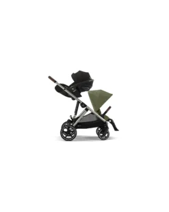 Passeggino Gazelle S - Telaio Tortora - Moss Green - dalla Nascita ai 4 Anni - Multifunzionale