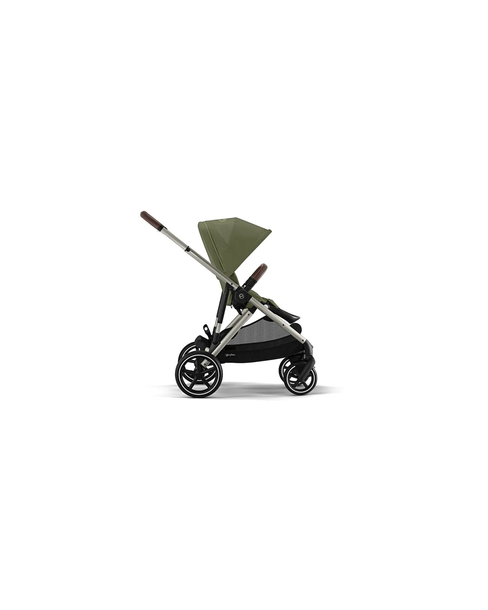 Passeggino Gazelle S - Telaio Tortora - Moss Green - dalla Nascita ai 4 Anni - Multifunzionale