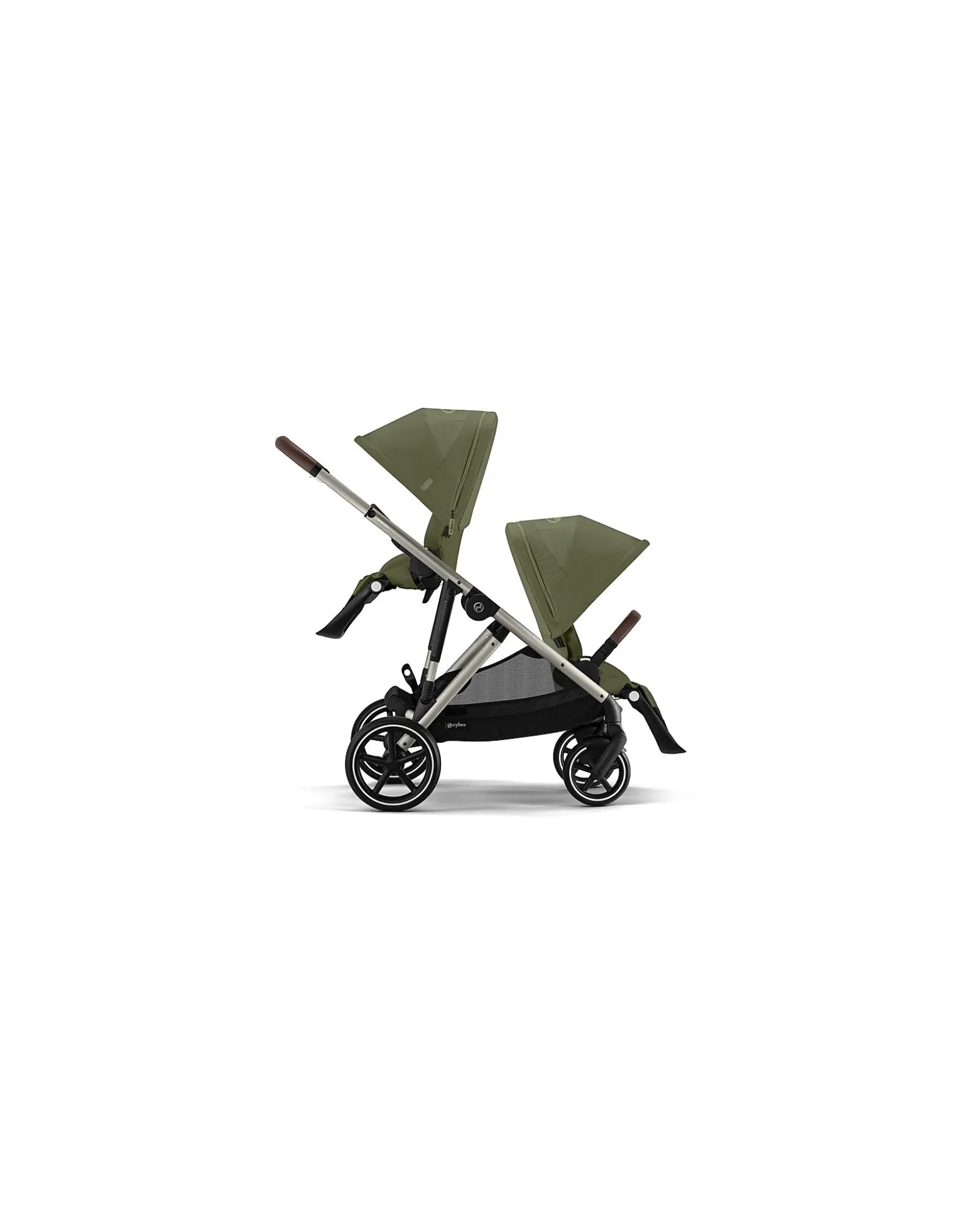 Passeggino Gazelle S - Telaio Tortora - Moss Green - dalla Nascita ai 4 Anni - Multifunzionale