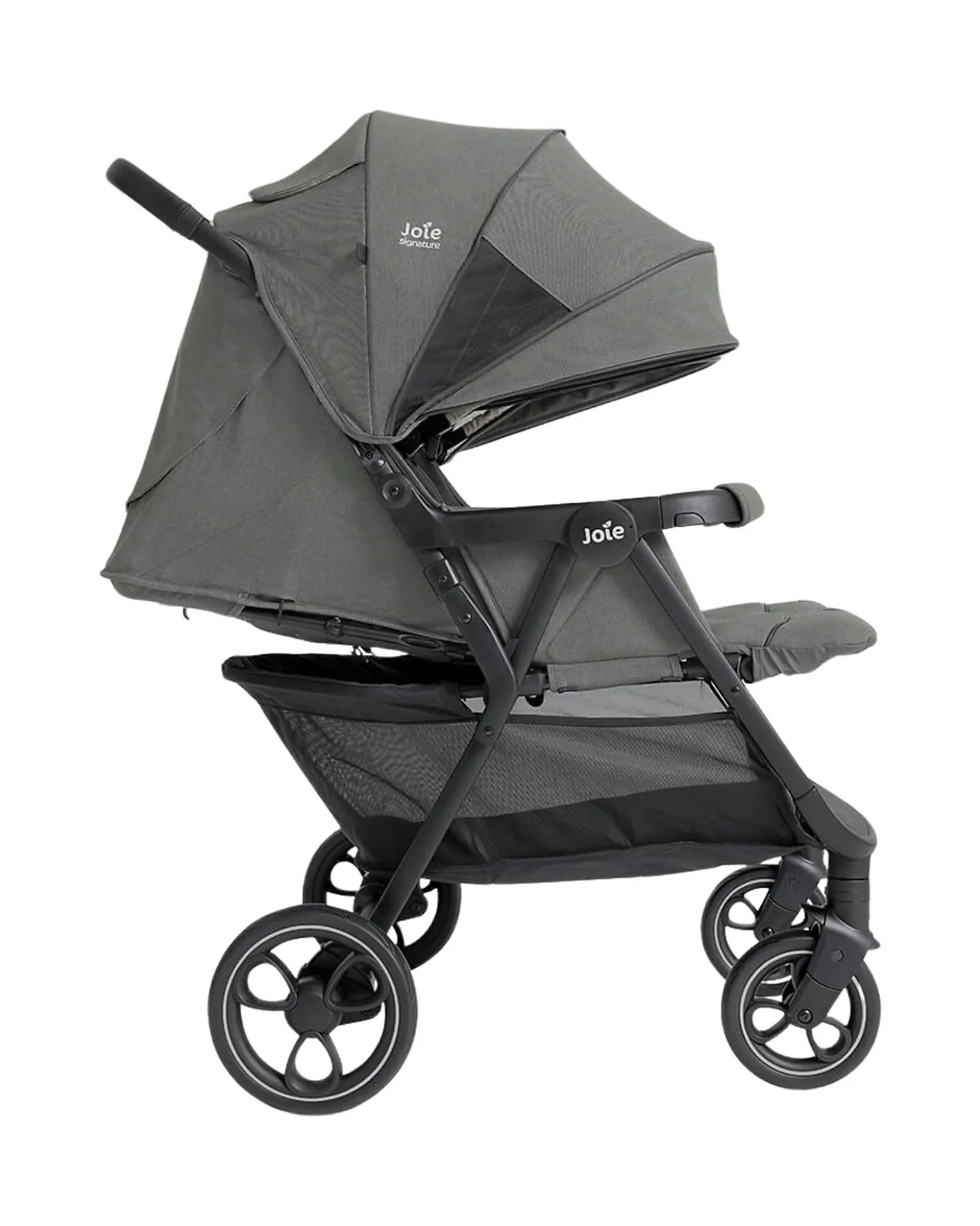 Passeggino Gemellare/Fratellare Estrella - Evergreen - con Parapioggia Incluso