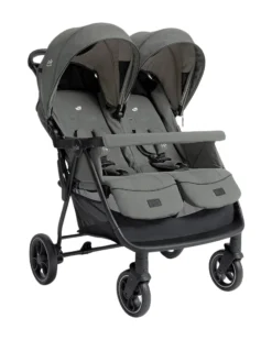 Passeggino Gemellare/Fratellare Estrella - Evergreen - con Parapioggia Incluso