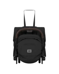 Passeggino 2 in 1 Coya con Navicella - Sepia Black - Tela io Rosegold - dalla Nascita ai 4 anni