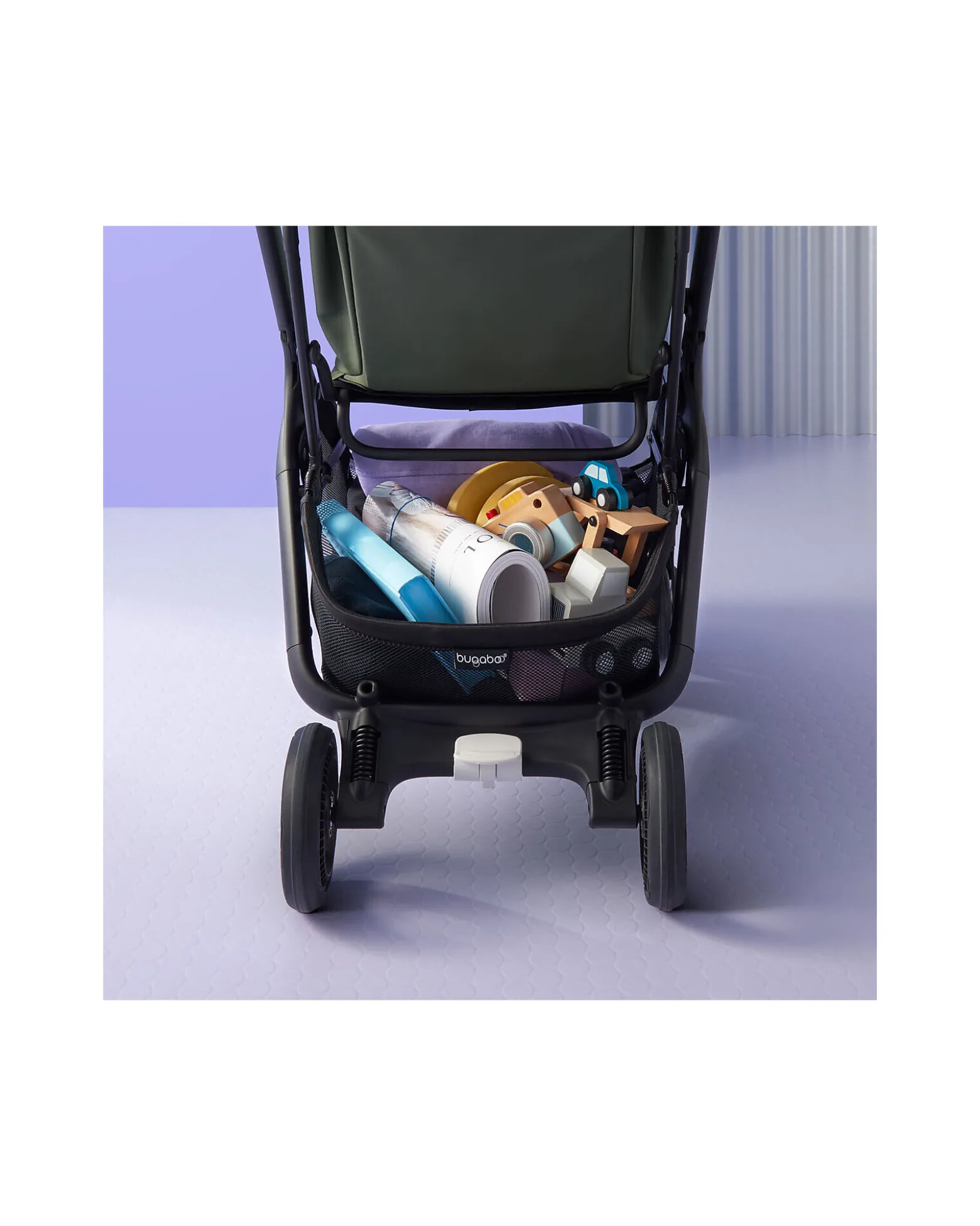Passeggino Leggero Bugaboo Butterfly - Nero - Ultracompatto Si Chiude in 1 Secondo