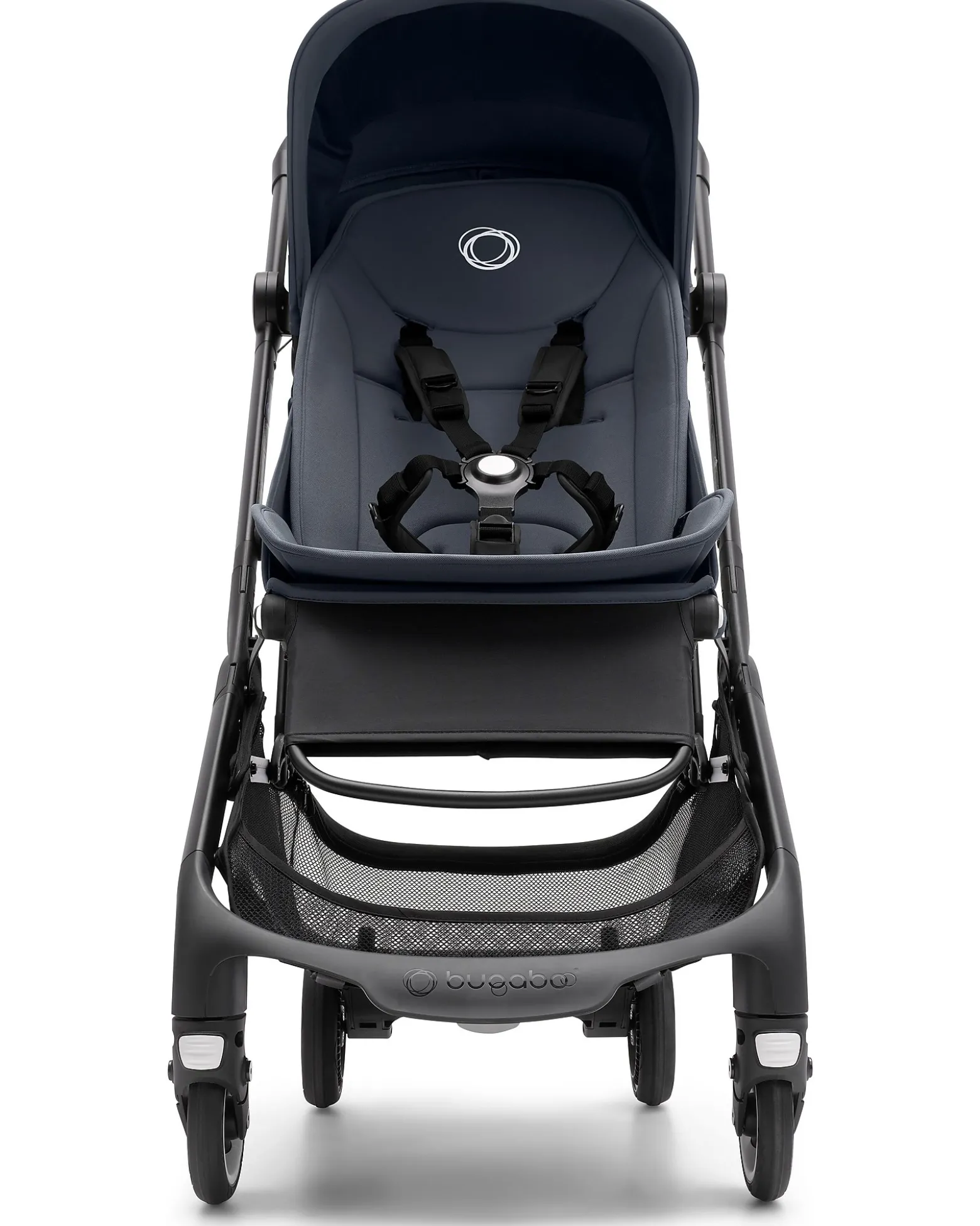 Passeggino Leggero Bugaboo Butterfly - Nero/Blu - Ultracompatto Si Chiude in 1 Secondo