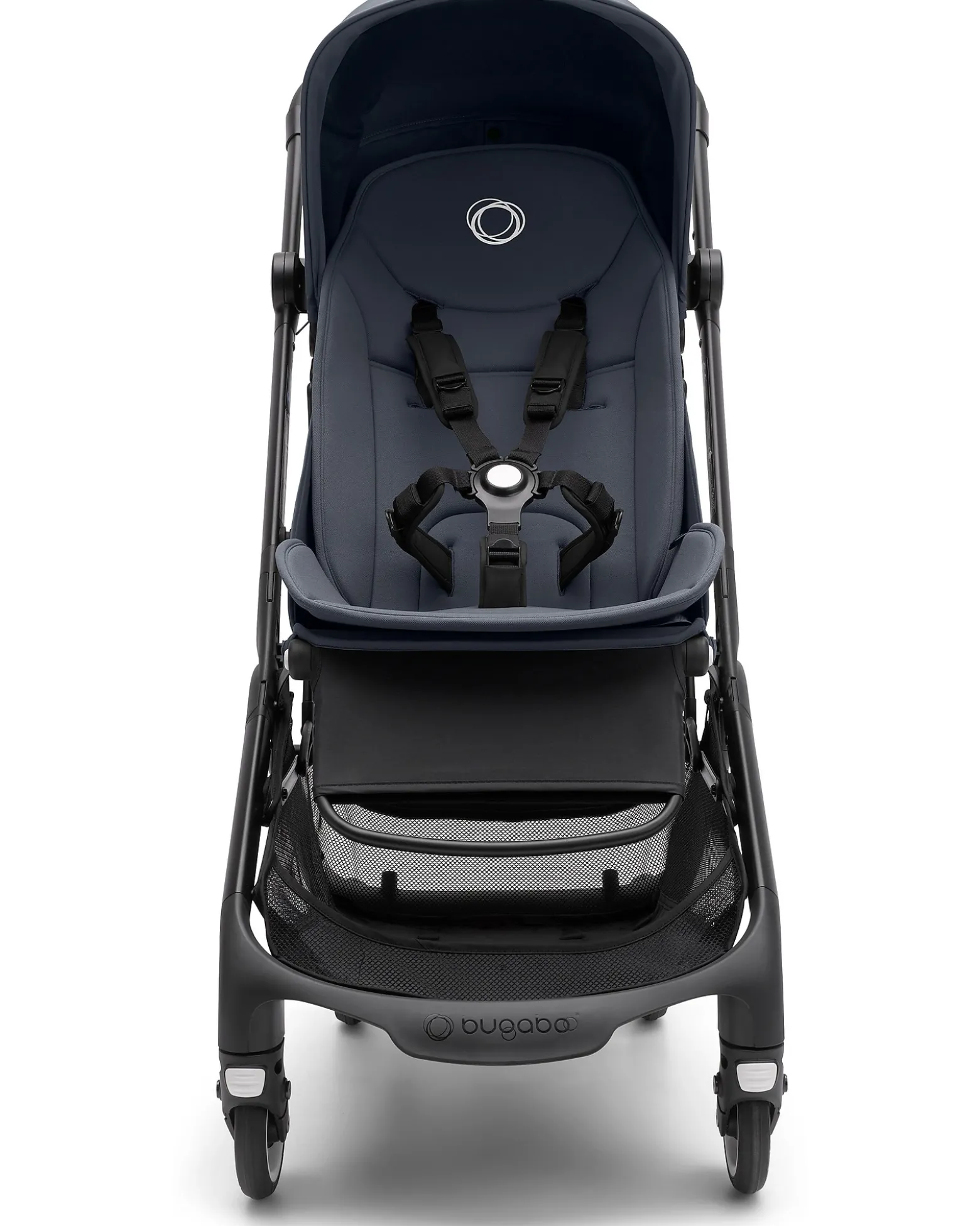 Passeggino Leggero Bugaboo Butterfly - Nero/Blu - Ultracompatto Si Chiude in 1 Secondo